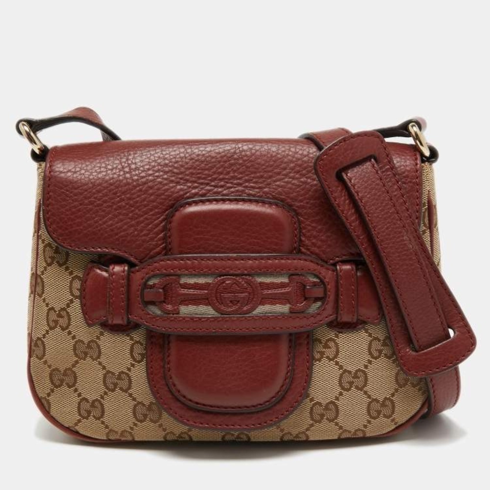 Gucci Horsebit Monogram Crossbody